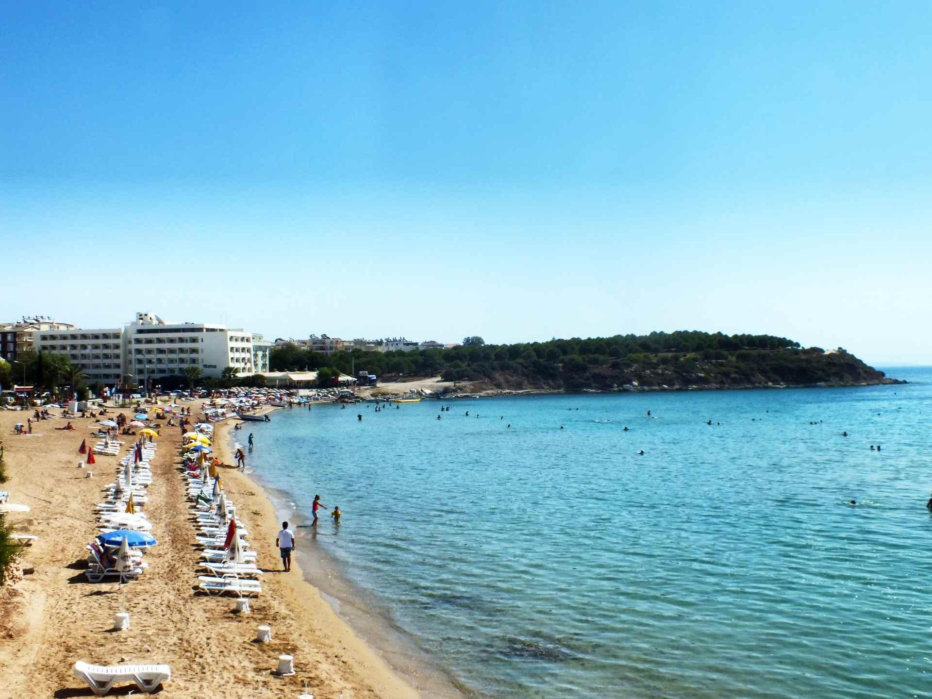 Tuntas Beach Hotel Altinkum Didim Exterior photo